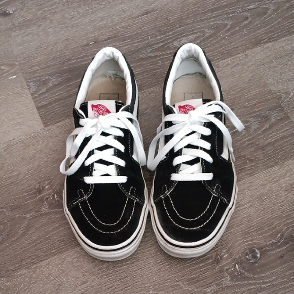 Vans Shoes - Vans Black and White Women's Sneakers